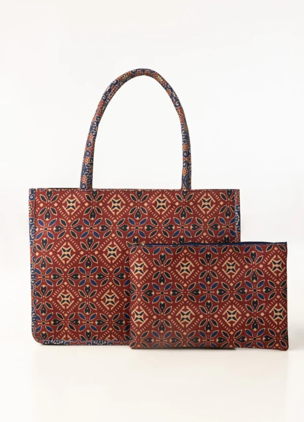 Maroon Tote Bag