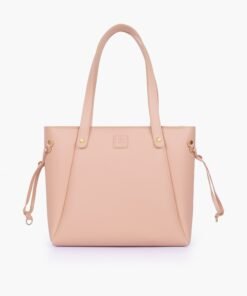 Darklove Minimalist Smooth Leather Tote