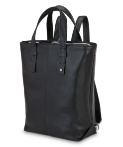 Darklove Convertible Leather Tote Backpack