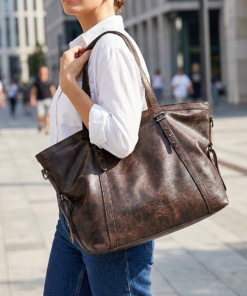 Darklove Large Capacity Distressed Hobo