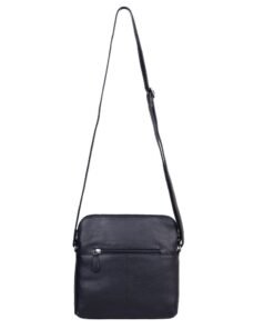 Darklove Raven Midnight Black Leather Crossbody
