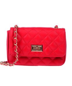 Darklove Stella Scarlet Red Leather Crossbody