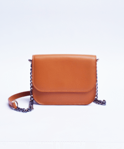 Darklove Maya Mocha Brown Leather Crossbody