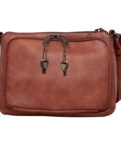 Darklove Kinsley Tan Leather Crossbody