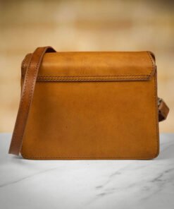 Darklove Harper Oak Leather Crossbody Bag