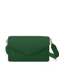 Darklove Willow Olive Green Leather Crossbody