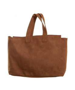 Darklove Nomad Distressed Brown Leather Tote