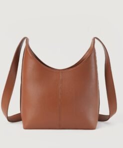 The Stefani Brown Leather Hobo Bag