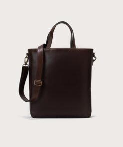 The Poet Vintage Brown Leather Tote Bag